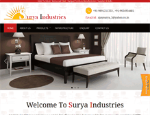 Tablet Screenshot of hotelfurniture.co.in